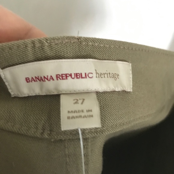 BANANA REPUBLIC Heritage Collection Pant NWT - Picture 3 of 8